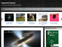Tablet Screenshot of anguishedrepose.com